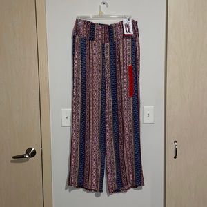 Printed pull on pant